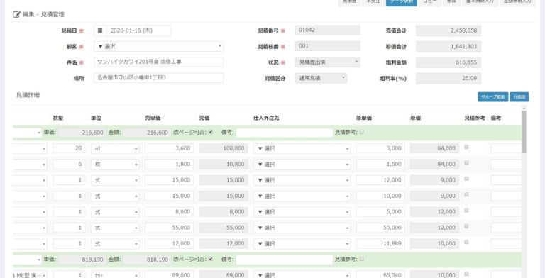 原価管理